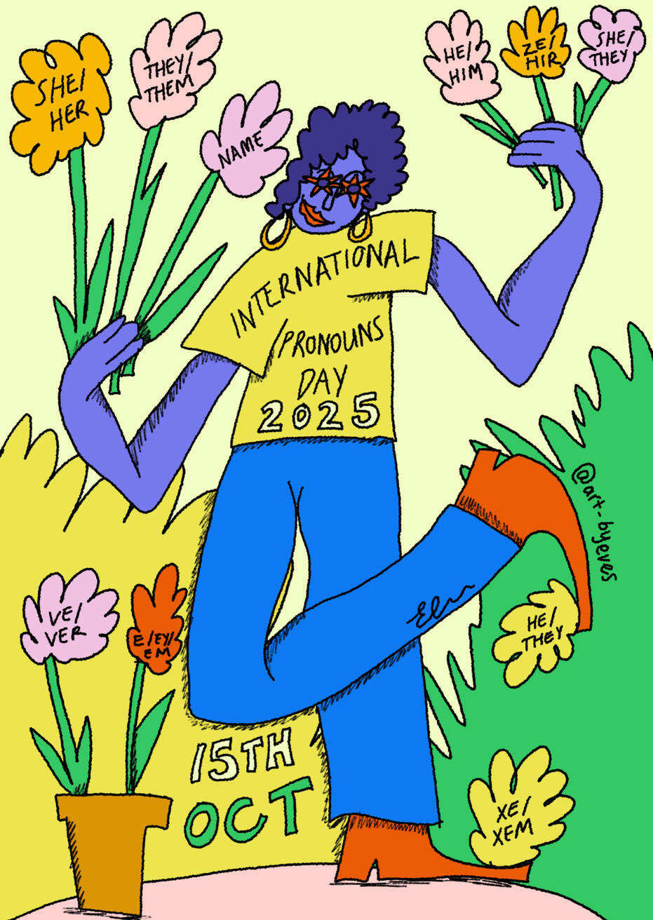 International Pronouns Day Asset