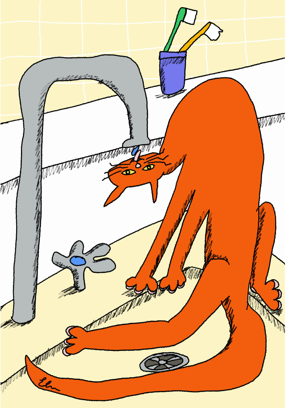 Cheeky Cat