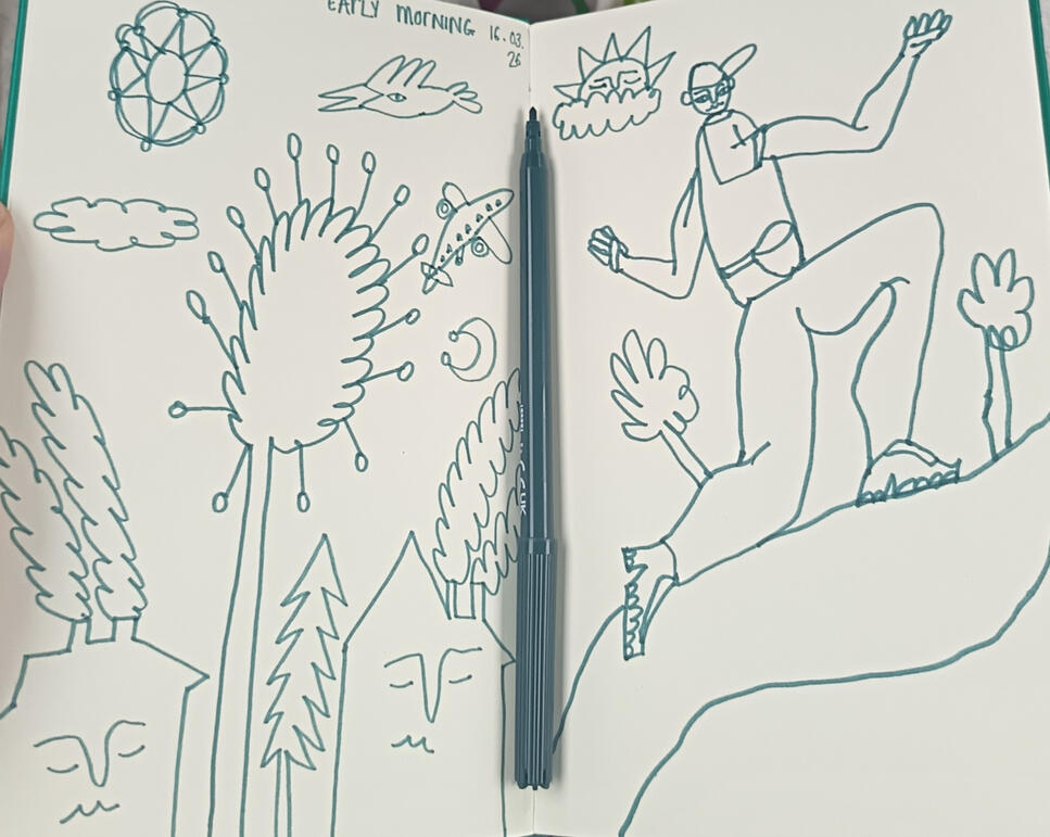 Initial Sketchbook Sketch