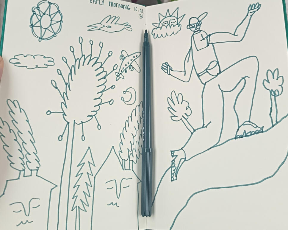 Initial Sketchbook Sketch
